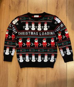 Beautiful Boys Christmas Jumper 9-10years