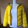 Autumn / Winter boys girls coat - bright yellow - as new Image 2