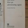 Enid Blyton, Five Go Adventuring Again, Vintage 1979 Famous Five TV Edition Image 5