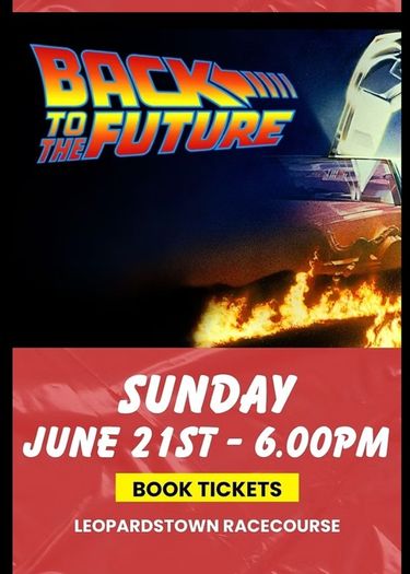 Drive in movie Tickets for 5seater car. Back to the Future. Sun 21st June @6