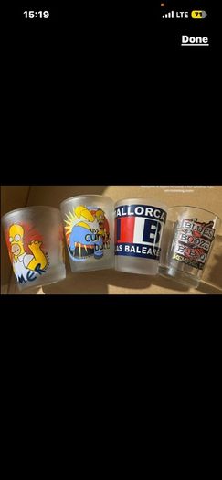 beer whiskey glasses