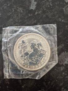 Britannia 1999 silver coin