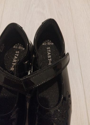 New Start rite black patent shoes size 12F