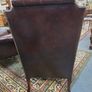 Pair of Vintage Leather Wingback Chairs  Classic Chesterfield Style Image 7