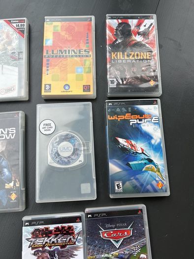 PSP Games Bundle, Tekken, Killzone, Monster Hunter & More ( 8 Games)