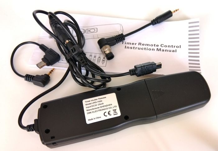 Jinto LCD digital time remote control shutter intervalometer