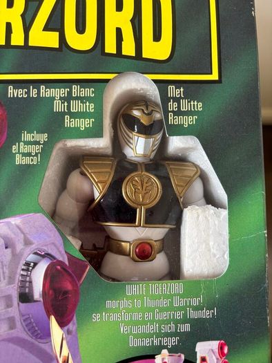 Power Rangers Tigerzord 1993 with box