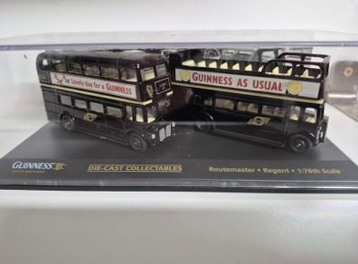 Guinness Die Cast Buses