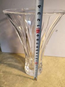 Marquis By Waterford Sheridan Collection Vase Trumpet Crystal Vase .  No. 5