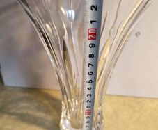 Marquis By Waterford Sheridan Collection Vase Trumpet Crystal Vase .  No. 5