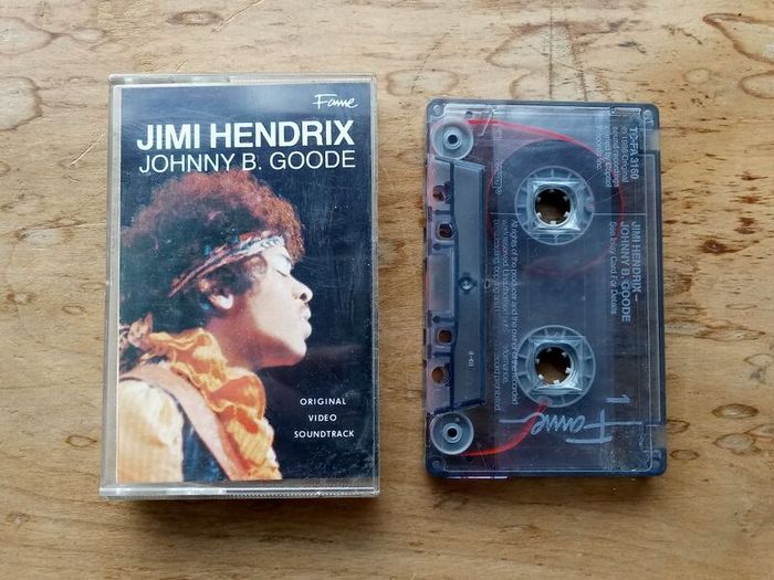 Jimi Hendrix "Johnny B. Goode Cassette Tape