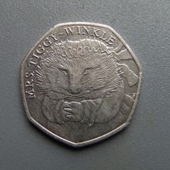 Mrs Tiggy Winkle 50p