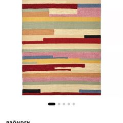 Bronden rug from IKEA.