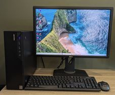 AMD Ryzen 3 4300G 16GB RAM 24" LCD 512GB NVMe Win 11 Office Pro 24 Wifi Bluetooth