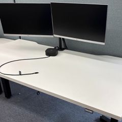 Sit and Stand Desk Workstation