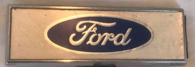 Original Ford small metal car badge from the 1970s