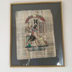 Art - Egyptian Painting on Papyrus.