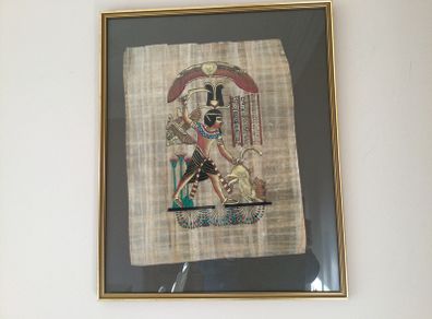 Art - Egyptian Painting on Papyrus.
