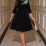 Stunning Black Dress with Sparkly Gems size 20 Image 2