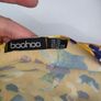 Boohoo Plus size mustard yellow midi with purple and blue print uk 18 Image 6