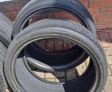 Pair 235,35,19 tyre's in perfect condition, correct load rating for most golf , audi,  vag