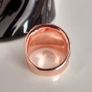 Rose Gold Plated Enamel Ring Image 5