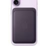 iPhone Leather Wallet with MagSafe Black Image 4