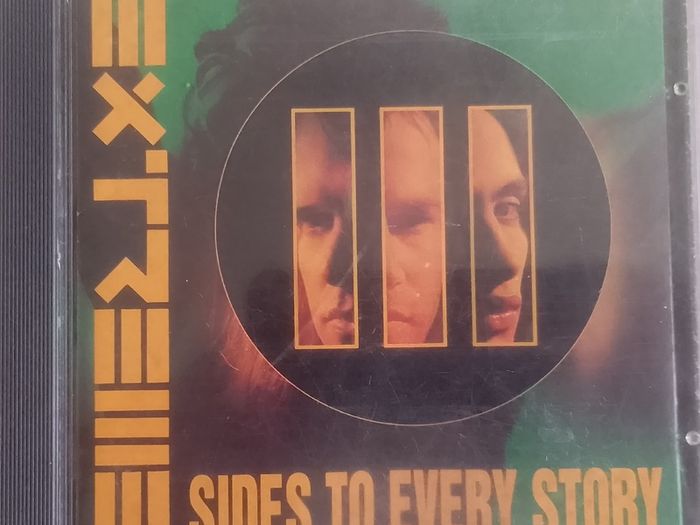 Extreme - III Sides To Every Story CD (1992) Early UK Reissue Funk Hard Rock EX+