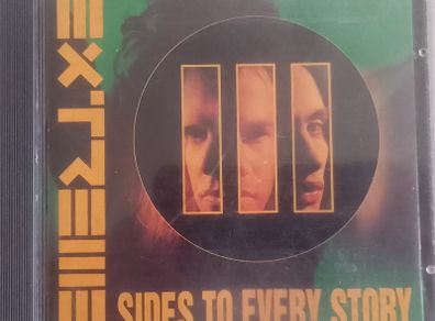 Extreme - III Sides To Every Story CD (1992) Early UK Reissue Funk Hard Rock EX+