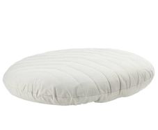 Large IKEA Dihult Pouffe Floor Cushion (Natural)