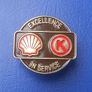 SHELL OIL - CIRCLE K (forecourt convenience stores) - a promotional pin badge Image 2