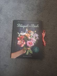 thw bouquet in a book