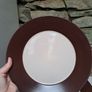 5 Ethos dinner Plates chocolate and cream Image 4
