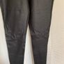 New M&S Black Coated Leggings Image 5