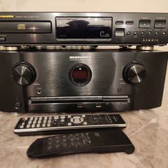 Marantz amplifier and cd player