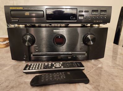 Marantz amplifier and cd player