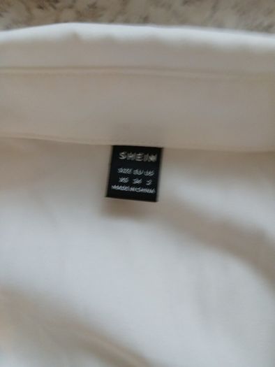 crisp white shirt
