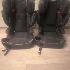 2 ISOFix high back booster seats for sale