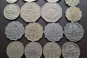 A Lot of 16 coins from Iraq (1938-1990)