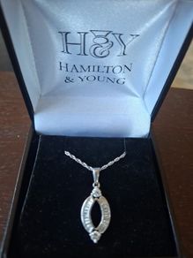 Silver necklace