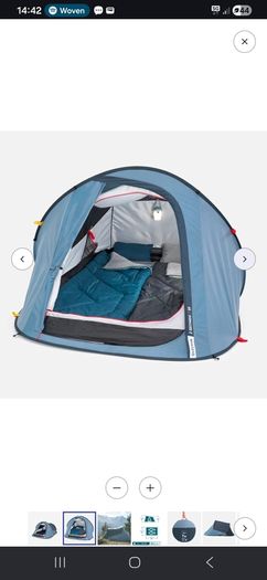 pop up tent decathlon quechua 2 person 2 second tent