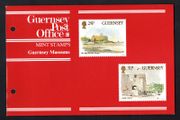 1986 Guernsey Century of Guernsey Museums Commemorative Stamps Presentation Pack