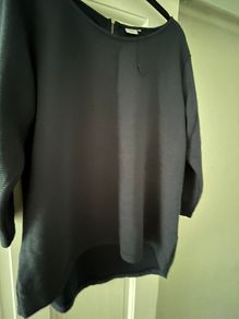 New Navy Longline Top