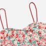 Floral High Cut Cami Bodysuit Image 3