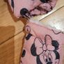 Official Disney Minnie Mouse Fleece Lined Baby's Puffer Jacket with Matching Mittens Image 7