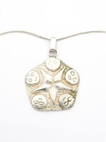 Inner Compas Protection Talisman Sterling Silver Necklace
