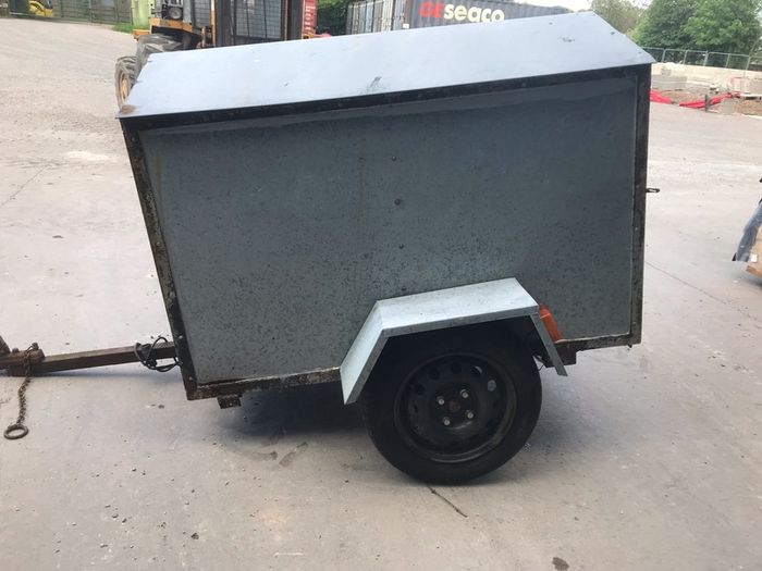 Car box storage trailer