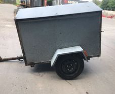 Car box storage trailer