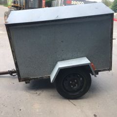 Car box storage trailer