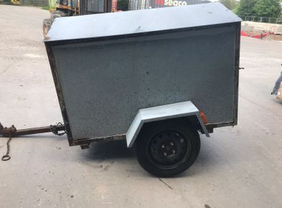Car box storage trailer